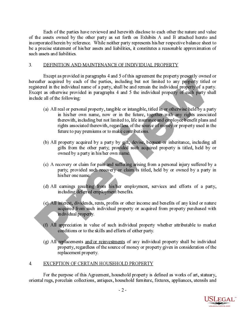 Get Prenuptial Property Agreement Preview Prenuptial Property Agreement