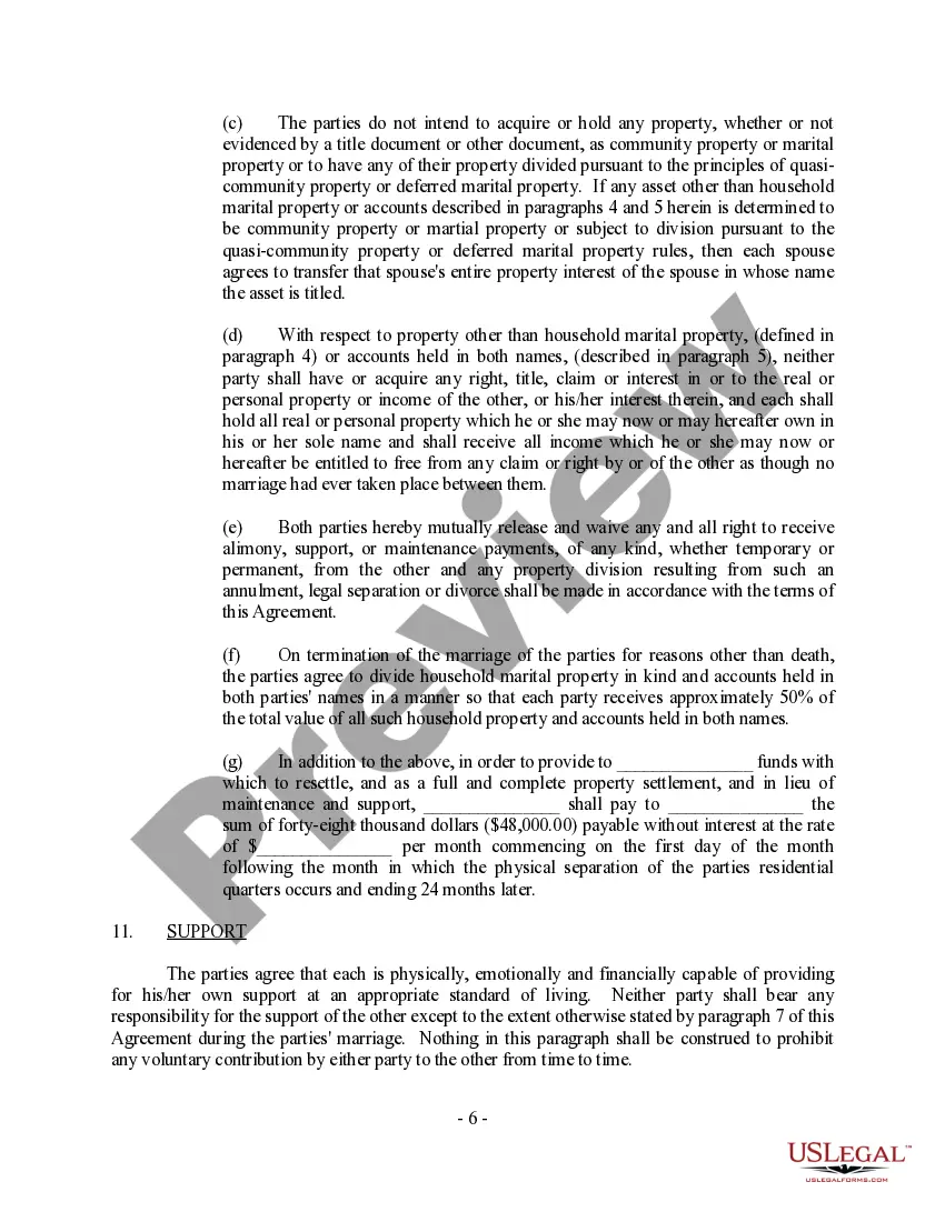 Get Prenuptial Property Agreement Preview Prenuptial Property Agreement