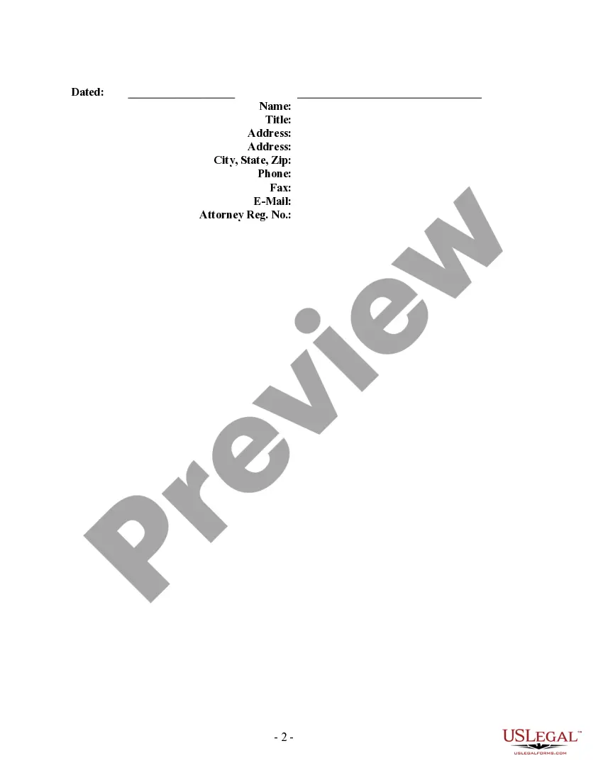 Preview Notice of Third Party Levy and Disclosure - Garnishment