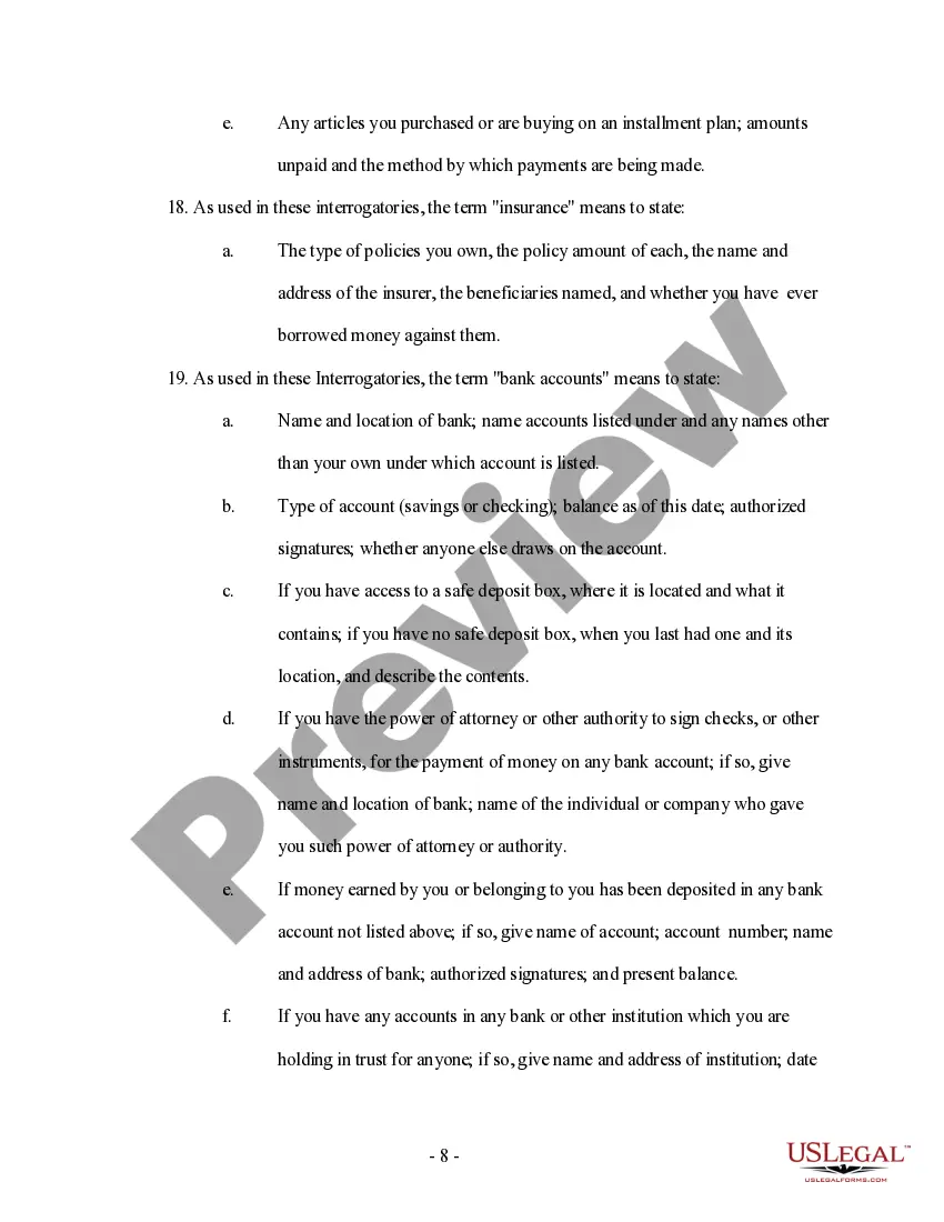 Preview Discovery - Plaintiff's 2nd Set of Post-Judgment Interrogatories and Requests for Production