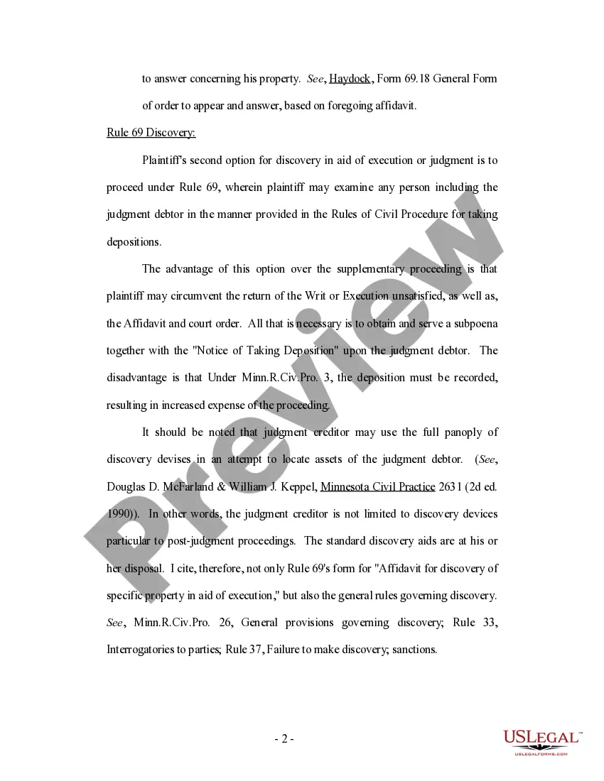 Get Plaintiff's Post-Judgment Interrogatories and Requests for Production Preview Plaintiff's Post-Judgment Interrogatories and Requests for Production
