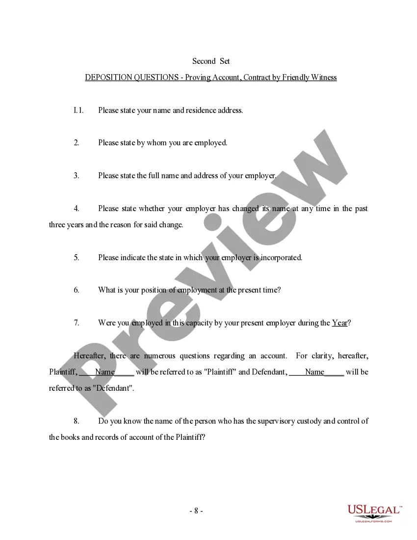 Get Corporate Deposition Check List Preview Corporate Deposition Check List