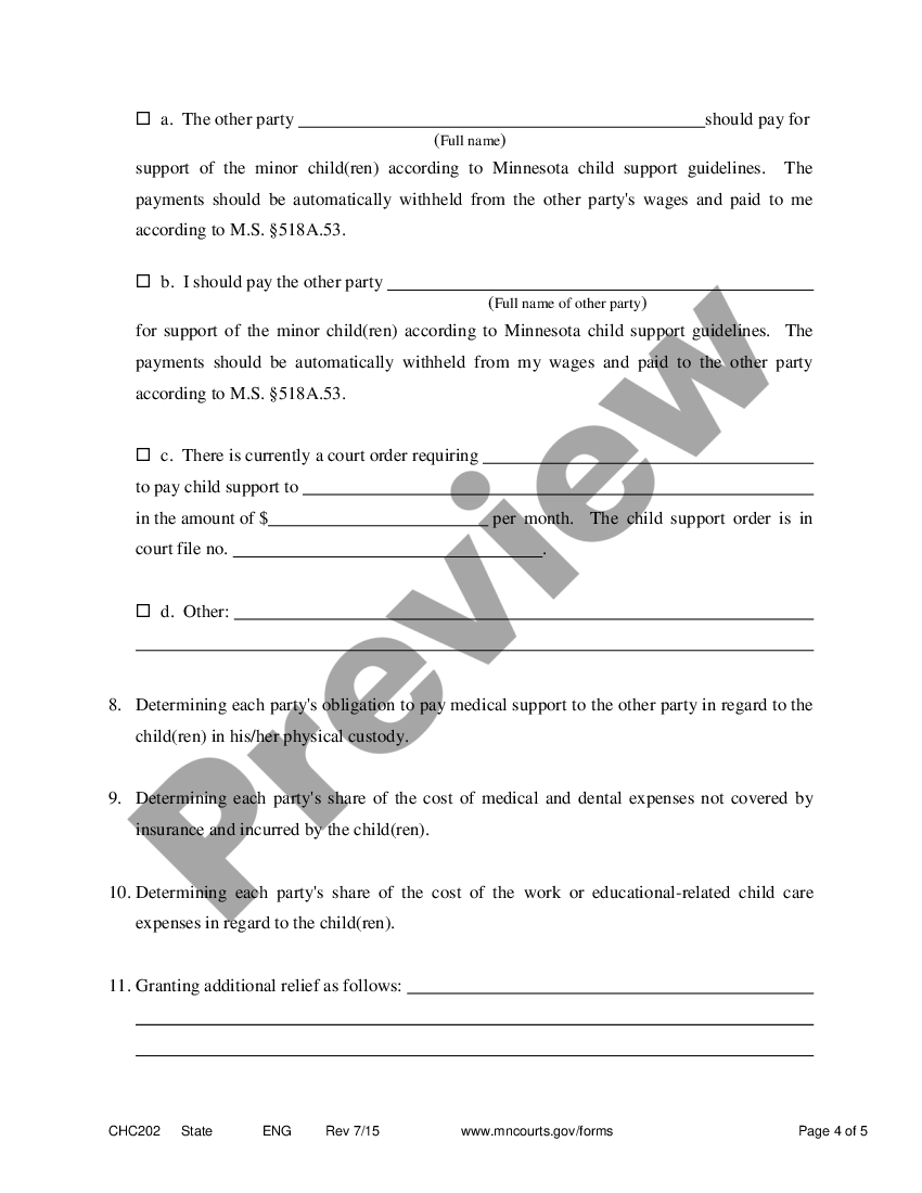 Minnesota Motion Form For Default Judgment US Legal Forms