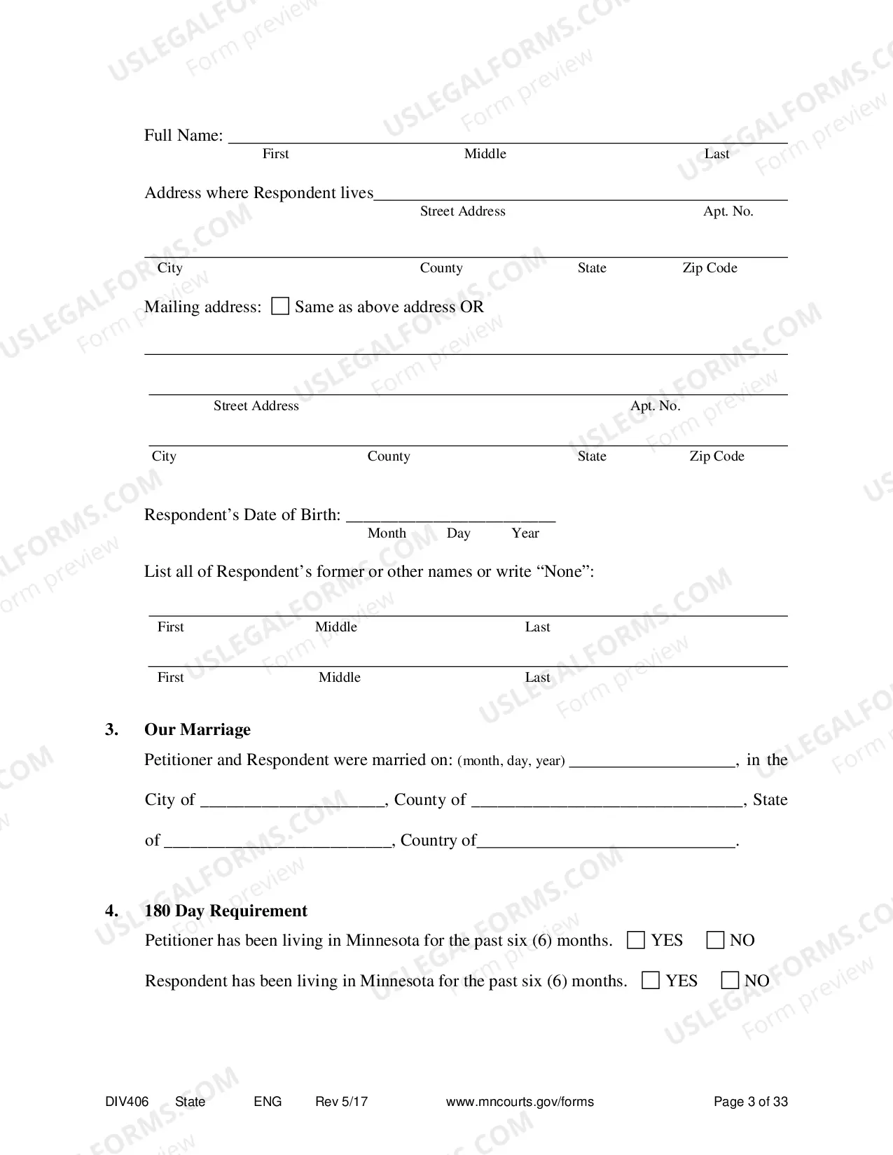 Preview Marital Termination Agreement without Children
