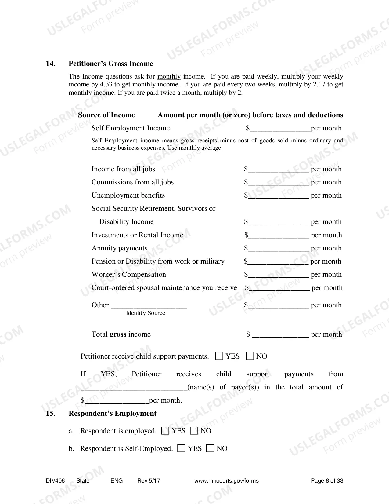 Preview Marital Termination Agreement without Children