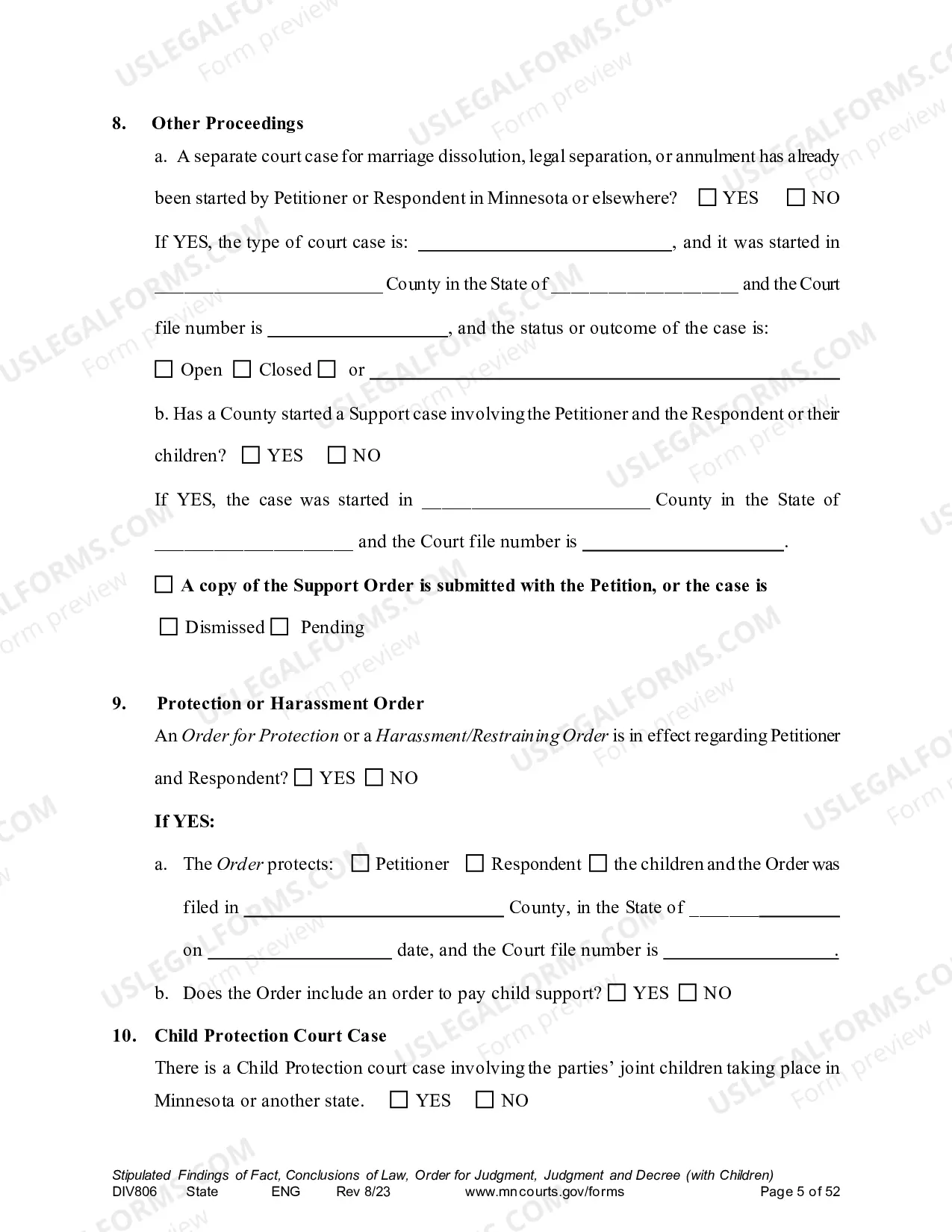 Preview Marital Termination Agreement