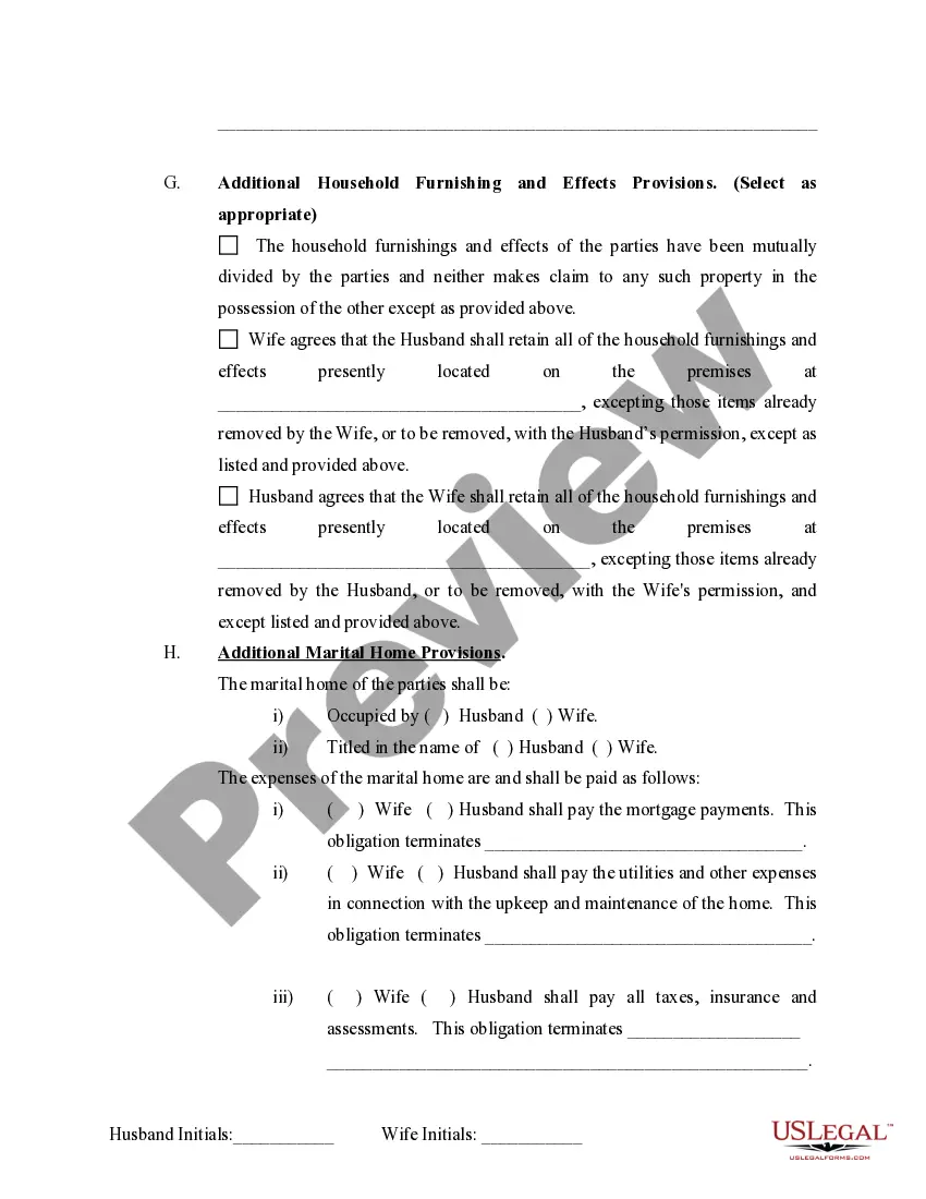 Preview Marital Domestic Separation and Property Settlement Agreement Adult Children Parties May have Joint Property or Debts effective Immediately