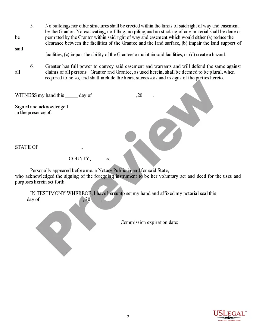 Get Grant of Easement for the Transmission of Electrical Energy Preview Grant of Easement for the Transmission of Electrical Energy