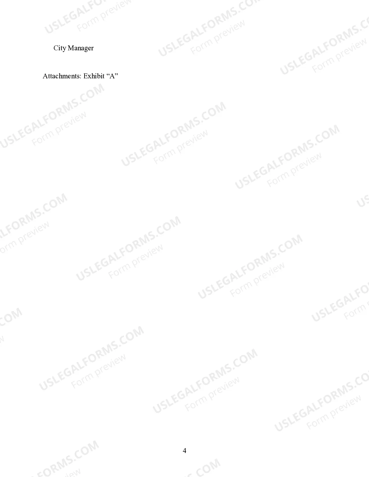 Preview Temporary Easement for Access Purposes