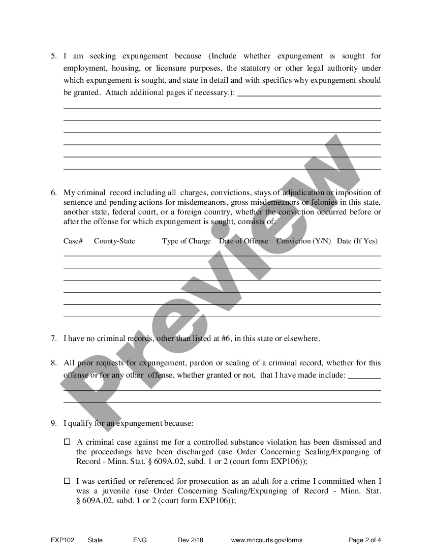 Hennepin Minnesota Notice of Hearing and Petition for Expungement Expungement Mn Forms US Hennepin Minnesota Notice of Hearing and Petition for Expungement Expungement Mn Forms US