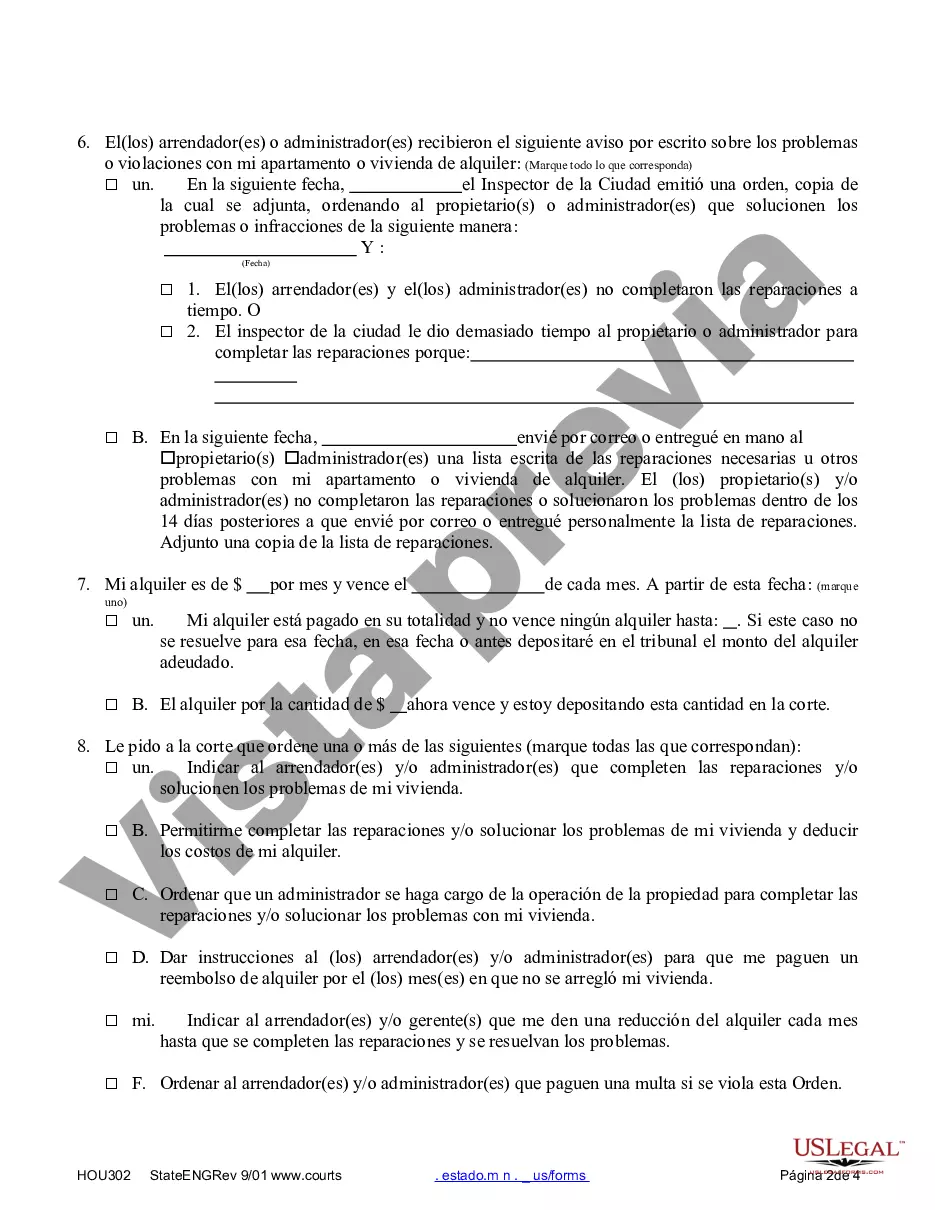 Preview Declaración jurada de depósito en garantía de la renta