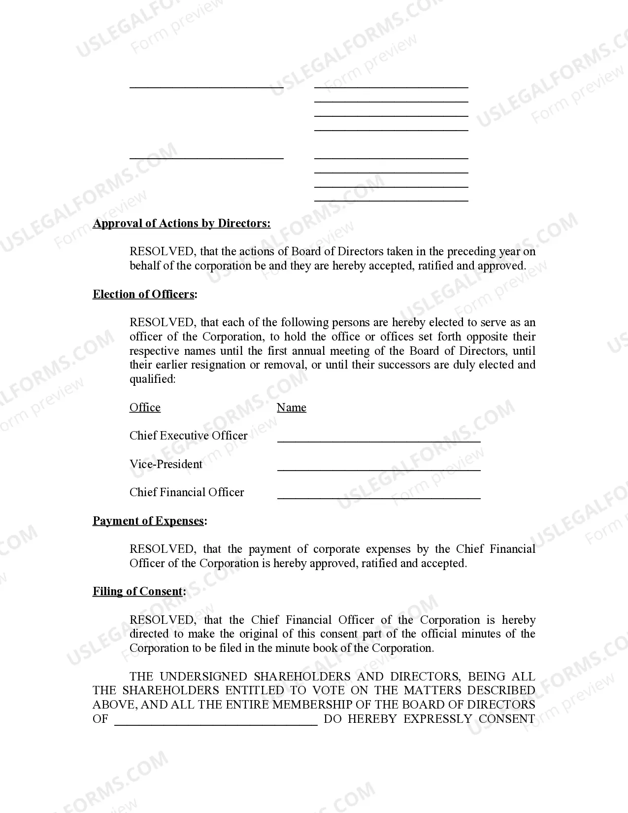 Preview Annual Minutes