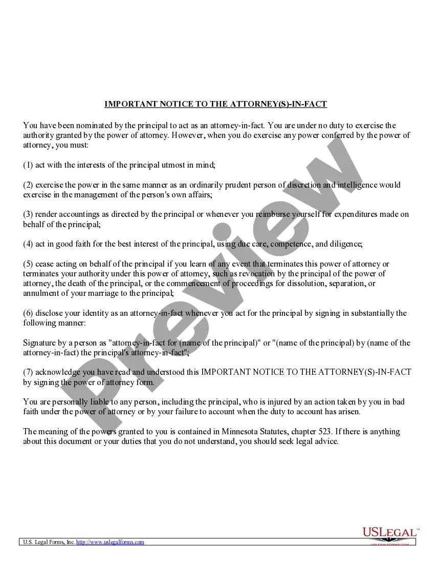 Preview Power of Attorney for Sale of Motor Vehicle