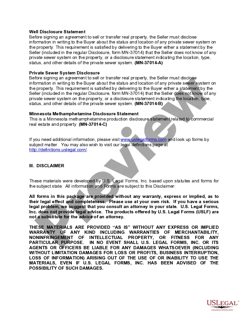 Preview Minnesota Commercial Property Sales Package