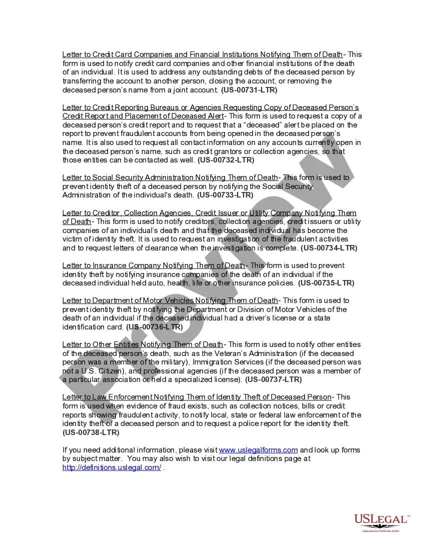 Preview Minnesota Protecting Deceased Persons from Identity Theft