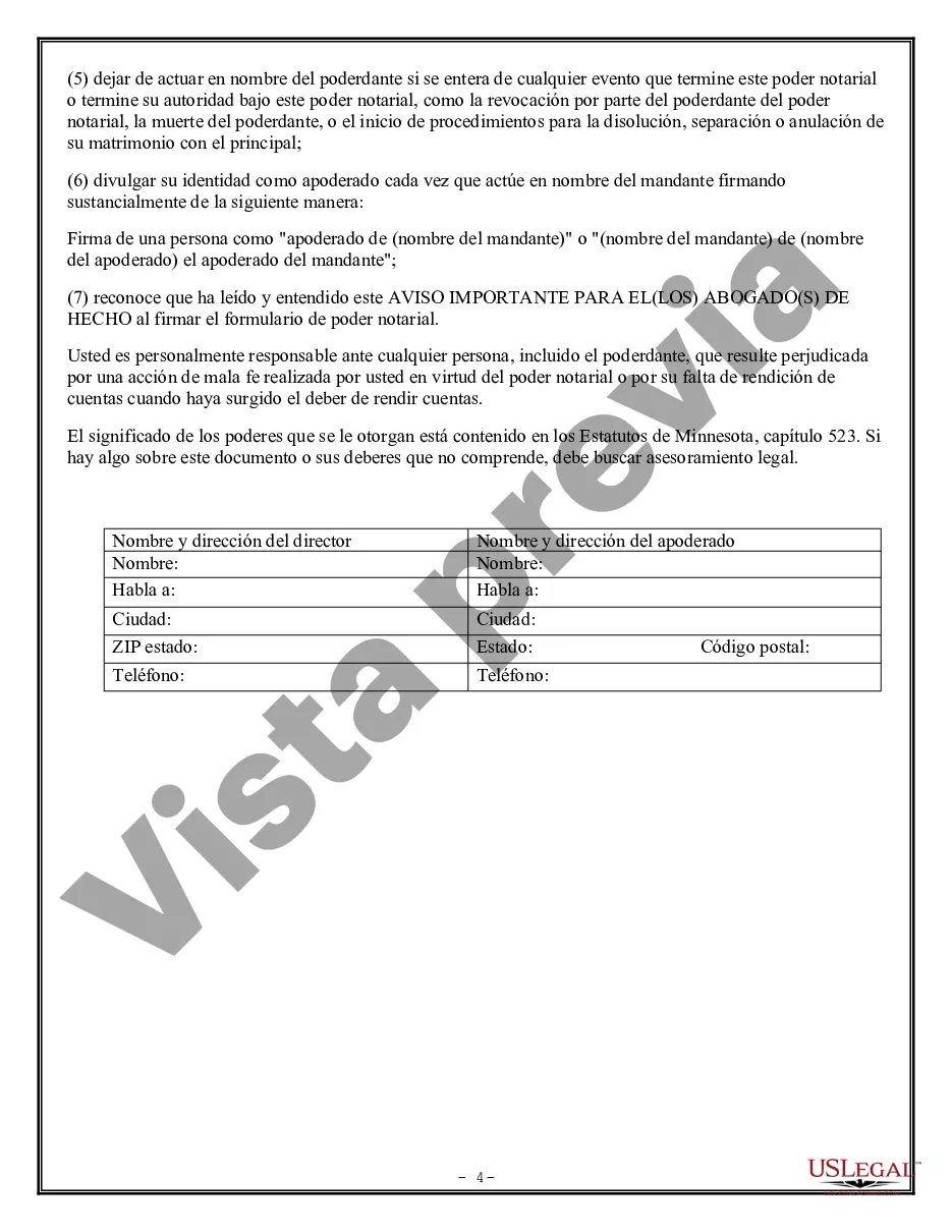 Preview Poder Notarial Limitado para Transacciones de Acciones y Poderes Corporativos