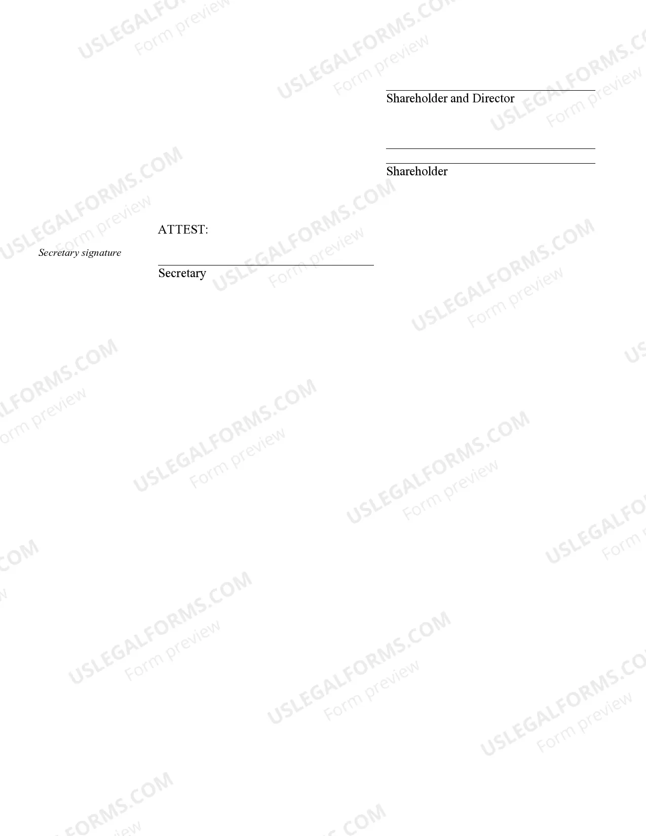 Preview Sample Annual Minutes for a Minnesota Professional Corporation