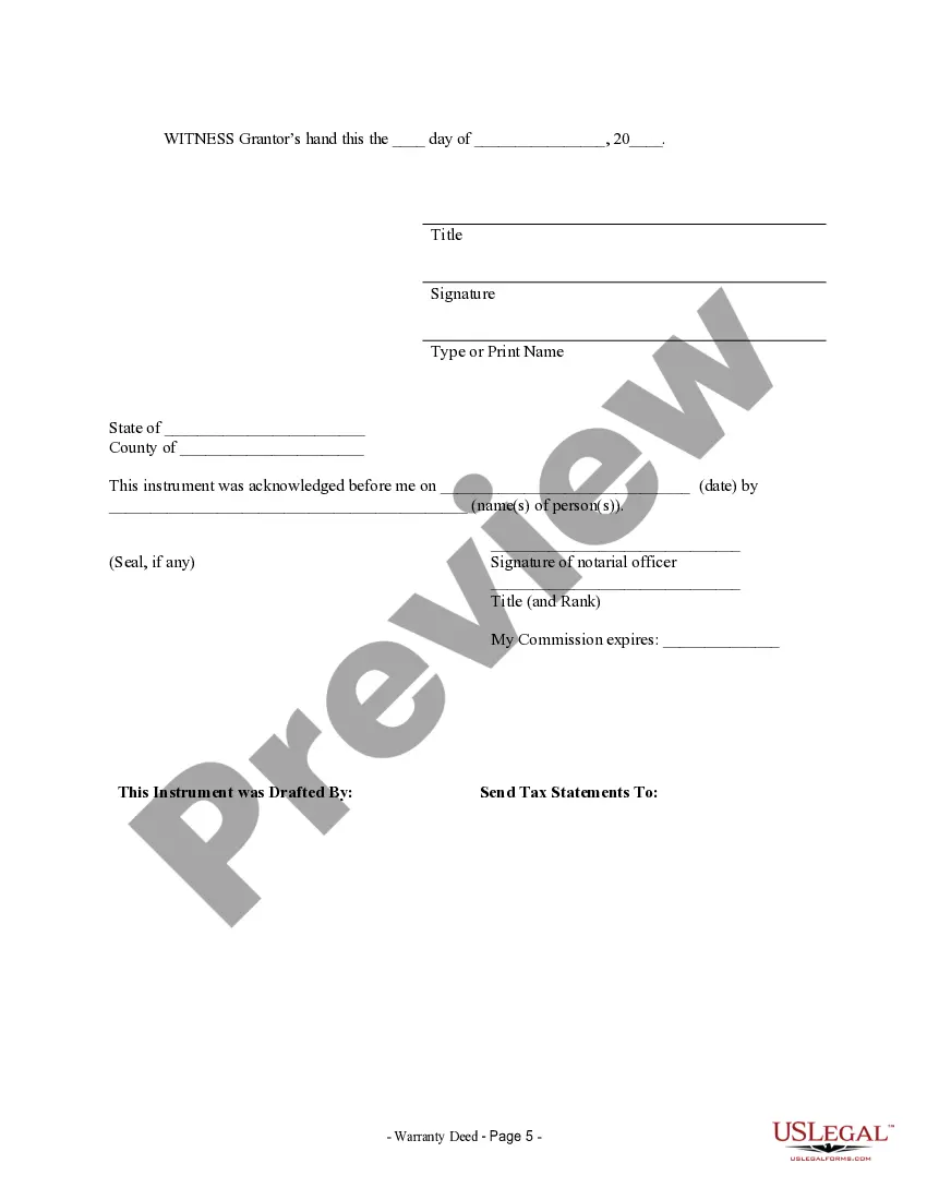Preview Fiduciary Deed for use by Executors, Trustees, Trustors, Administrators and other Fiduciaries