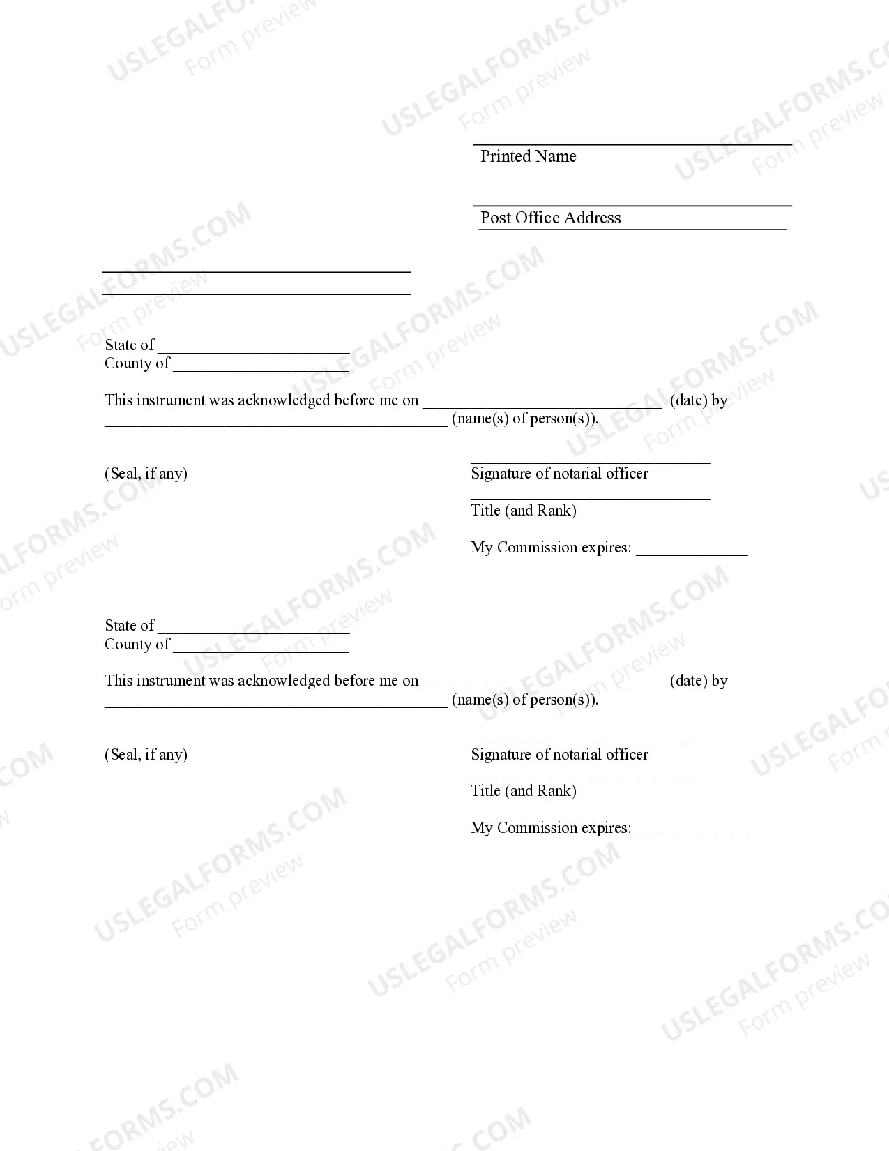 Preview Warranty Deed from Limited Partnership or LLC is the Grantor, or Grantee