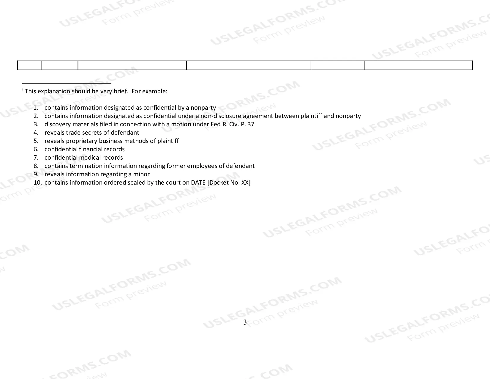 Preview Joint Motion Regarding Continued Sealing