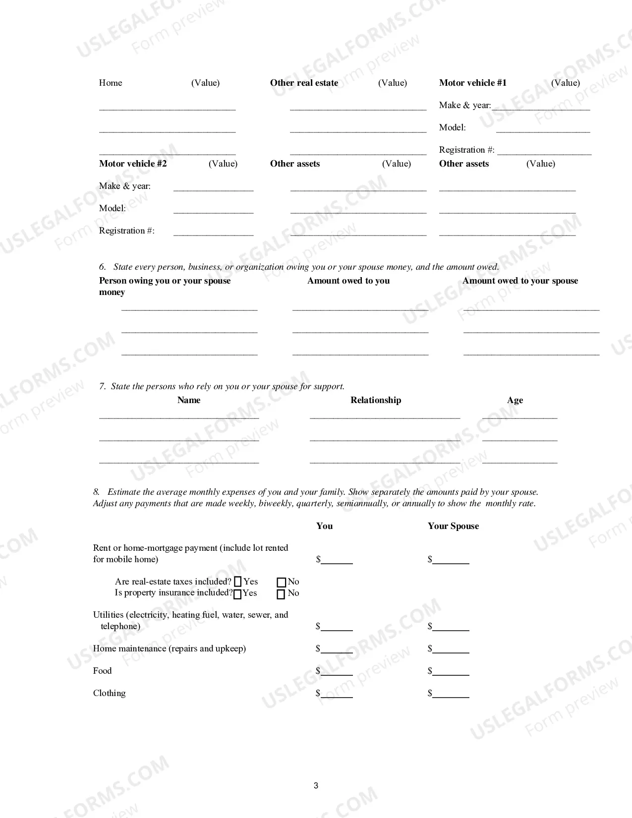 Preview Motion and Affidavit for Permission to Appeal In Forma Pauperis