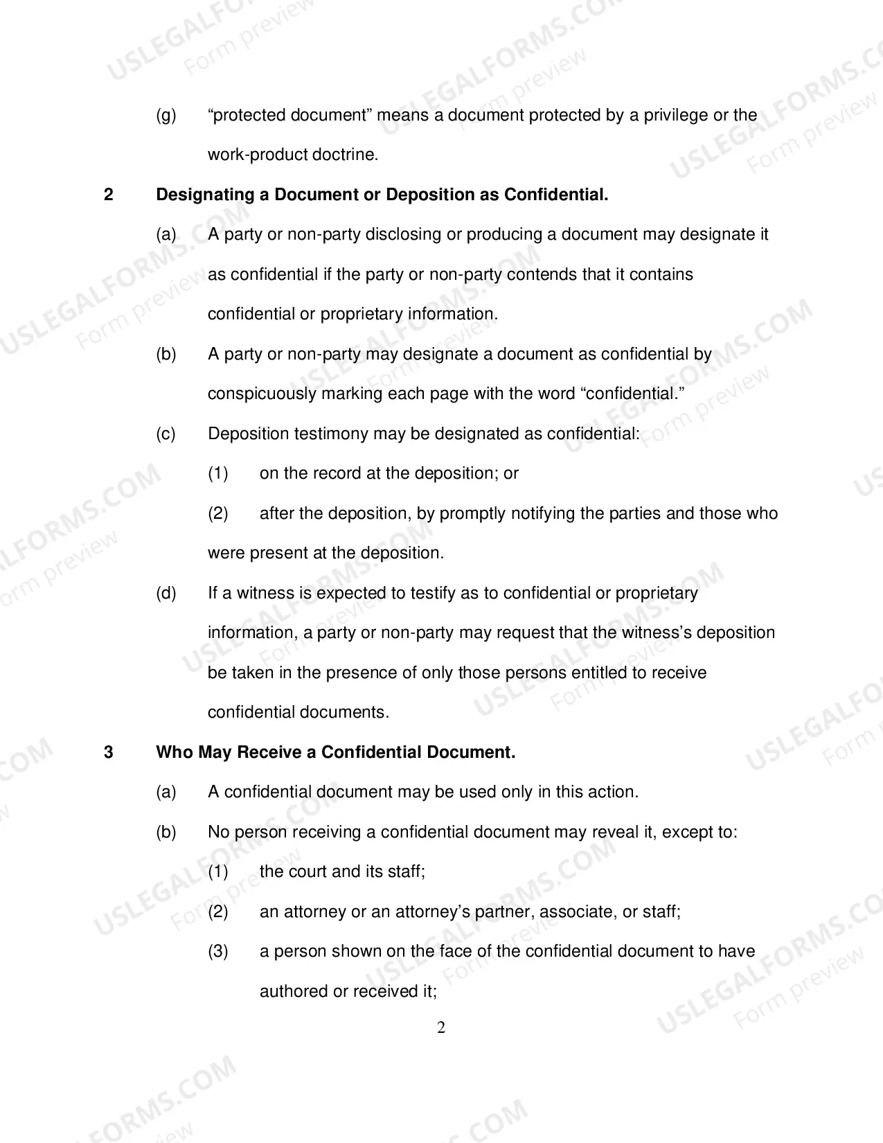 Preview Stipulation For Protective Order