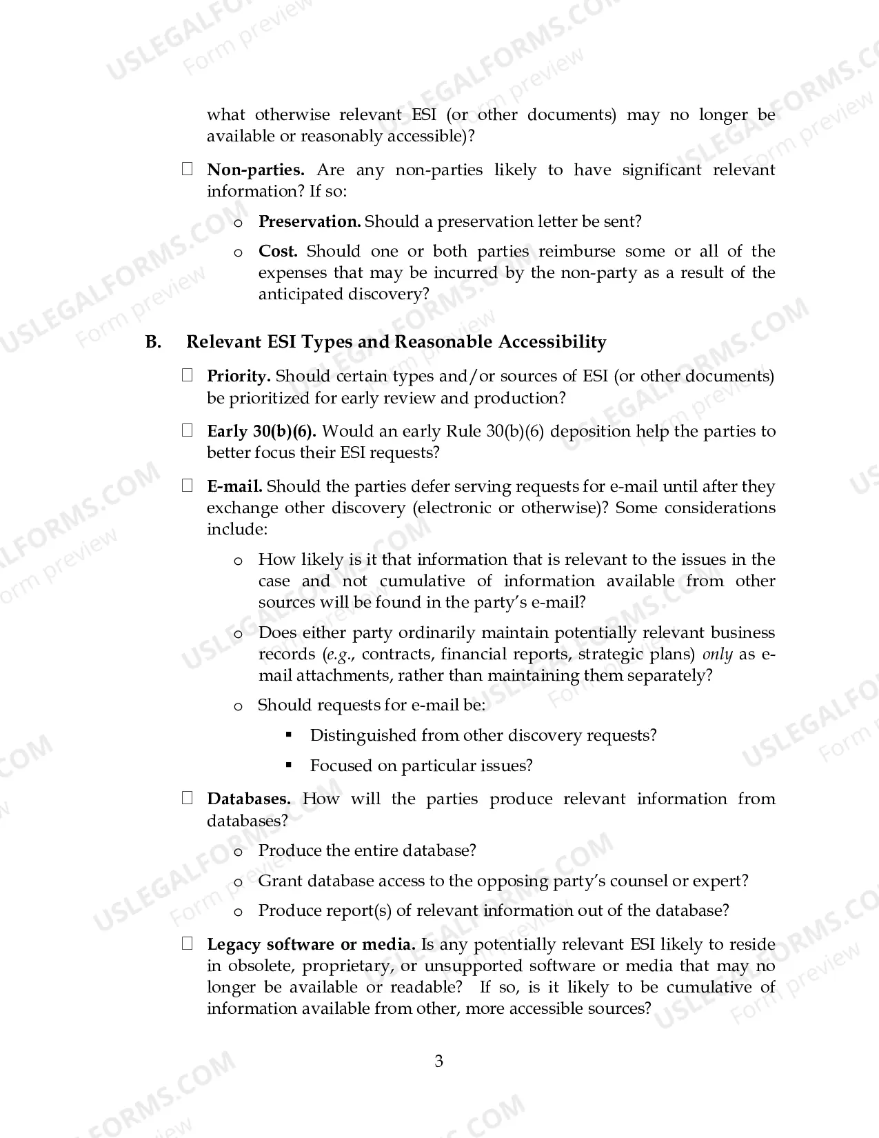 Preview Electronic Discovery Guide