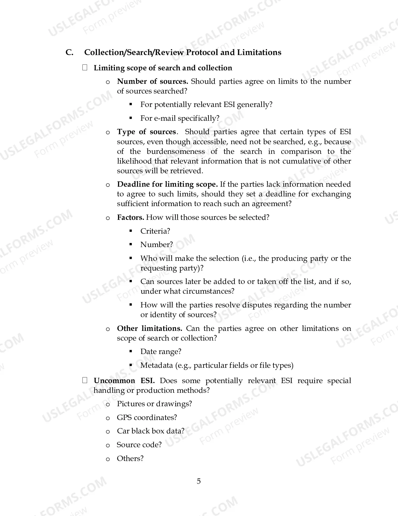 Preview Electronic Discovery Guide