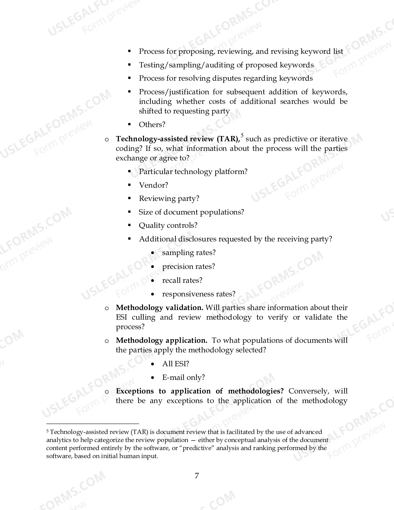 Preview Electronic Discovery Guide