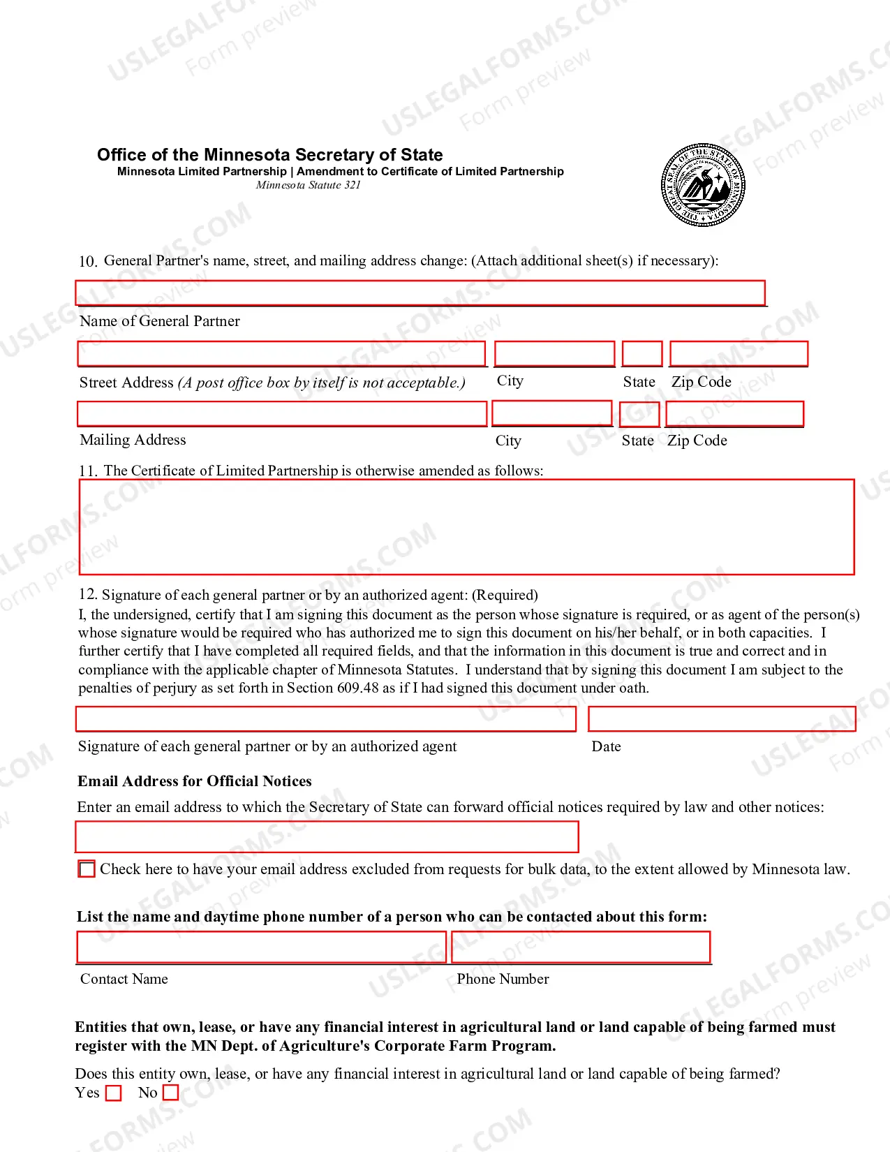 Preview Minnesota Limited Partnership Amendment.pdf