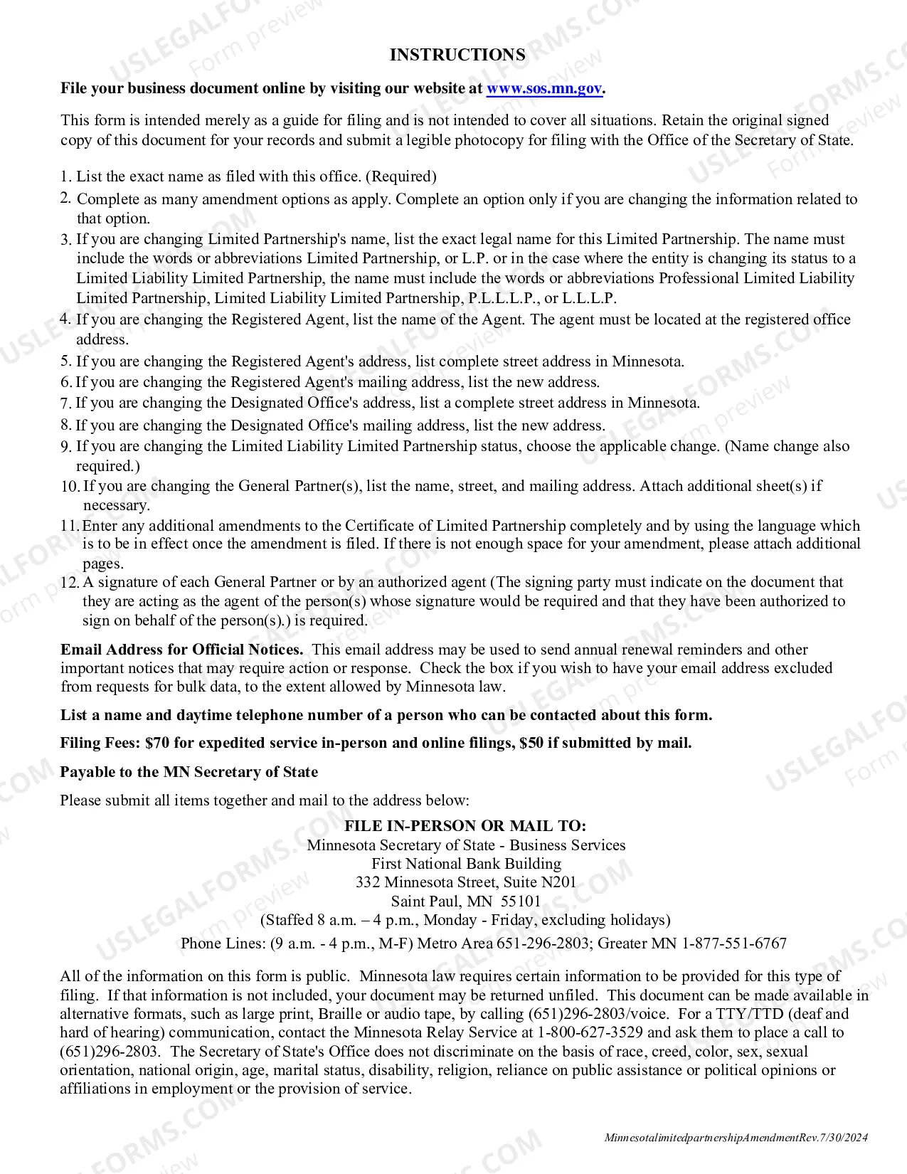 Preview Minnesota Limited Partnership Amendment.pdf