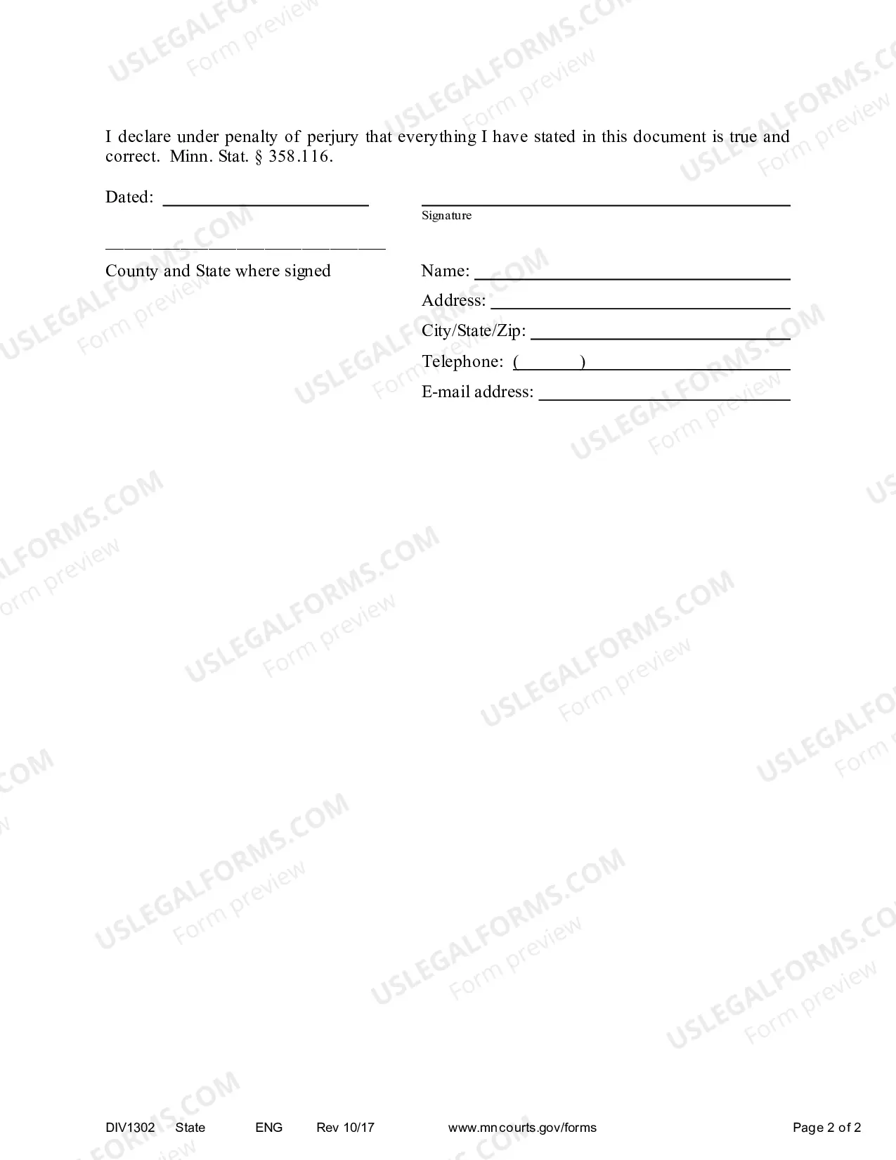 Preview Application For Order For Service By Alternative Means
