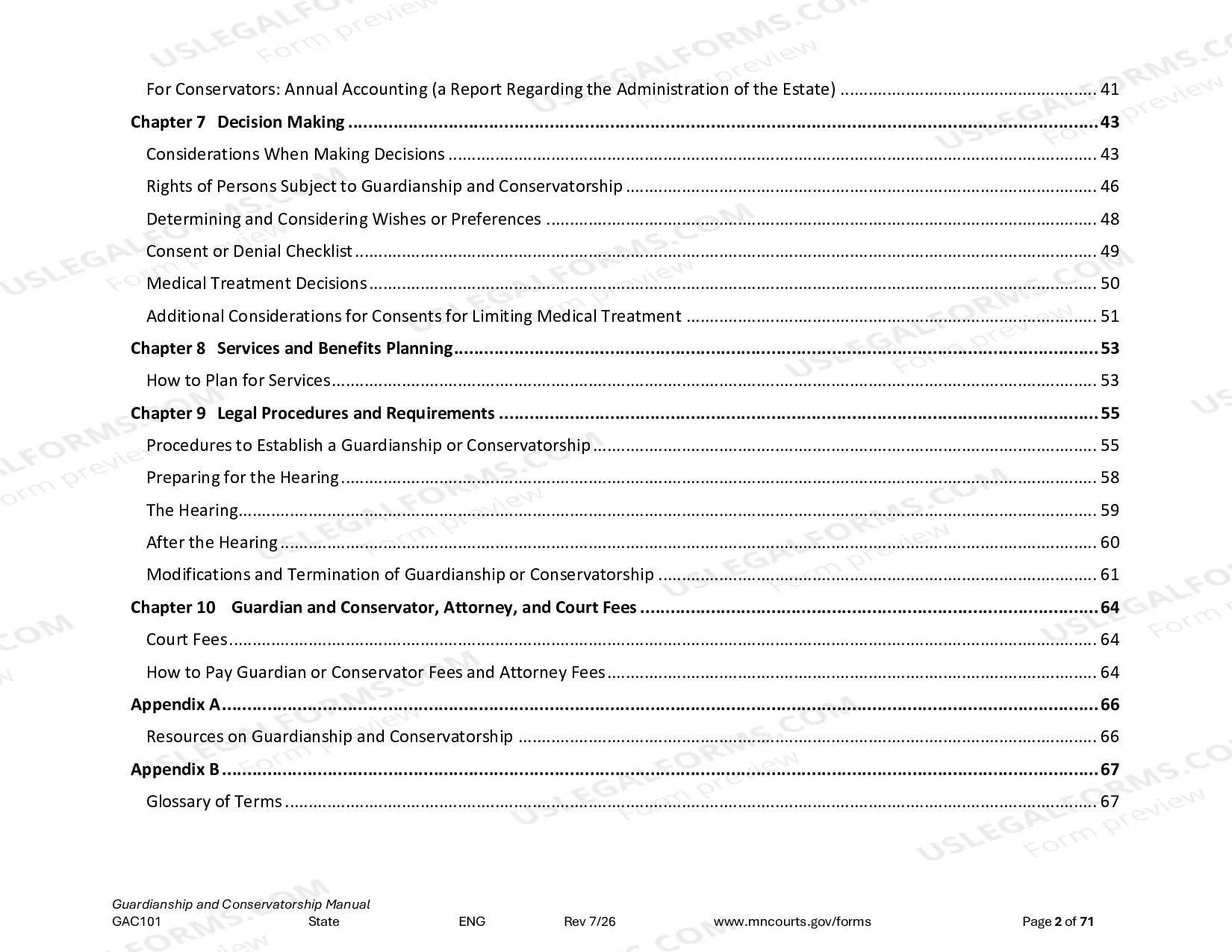 Preview Guardianship and Conservatorship Manual