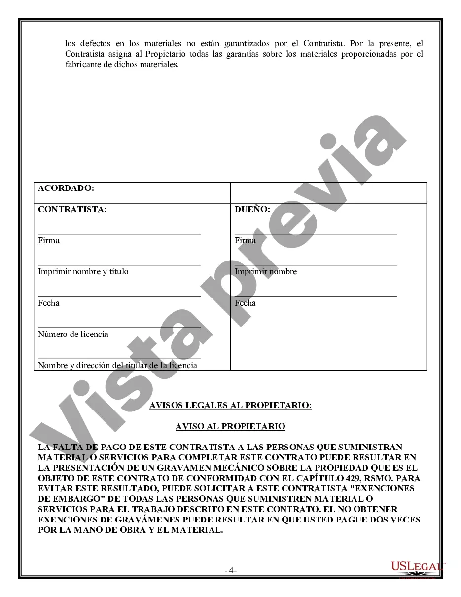 Preview Contrato de carpintero de molduras para contratista