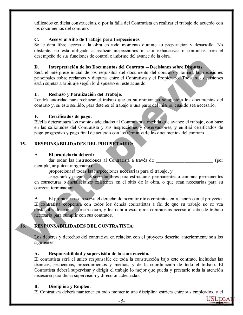 Preview Contrato Comercial para Contratista