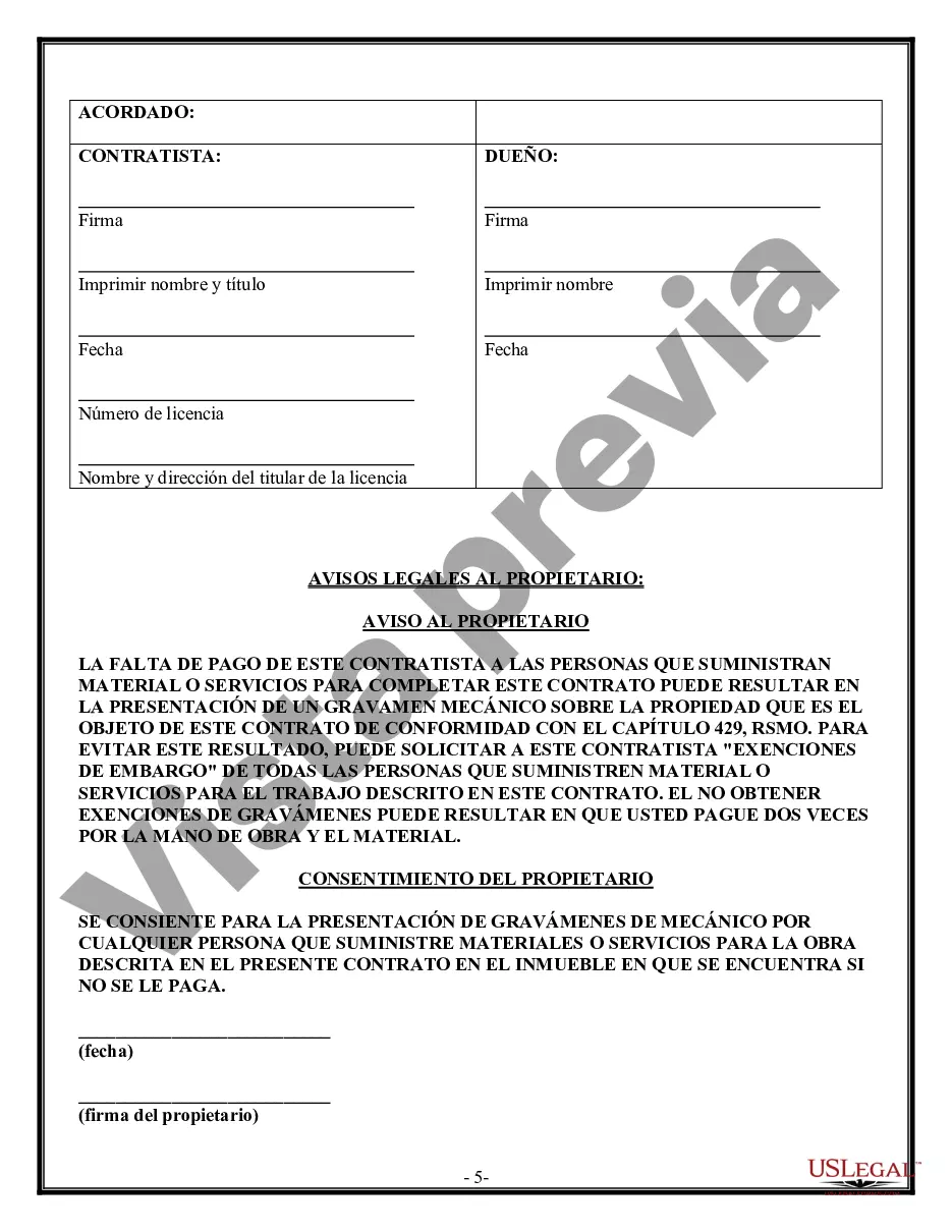 Preview Contrato de excavadora para contratista