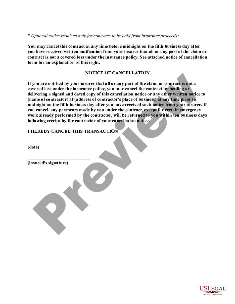 page 6 Excavator Contract for Contractor preview