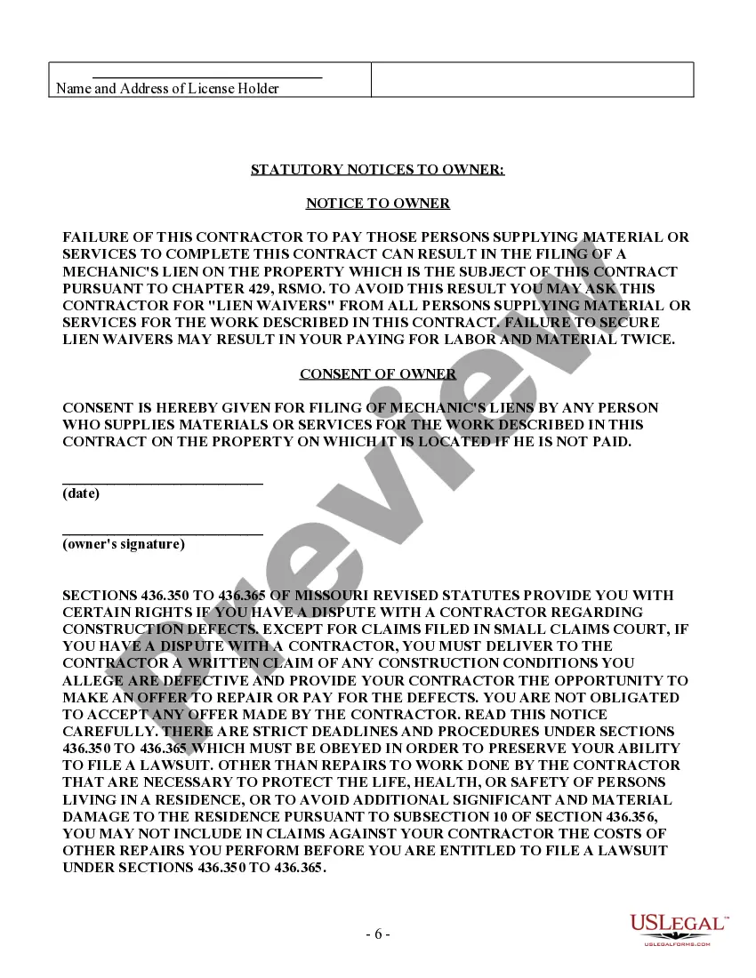 Get Framing Contract for Contractor Preview Framing Contract for Contractor