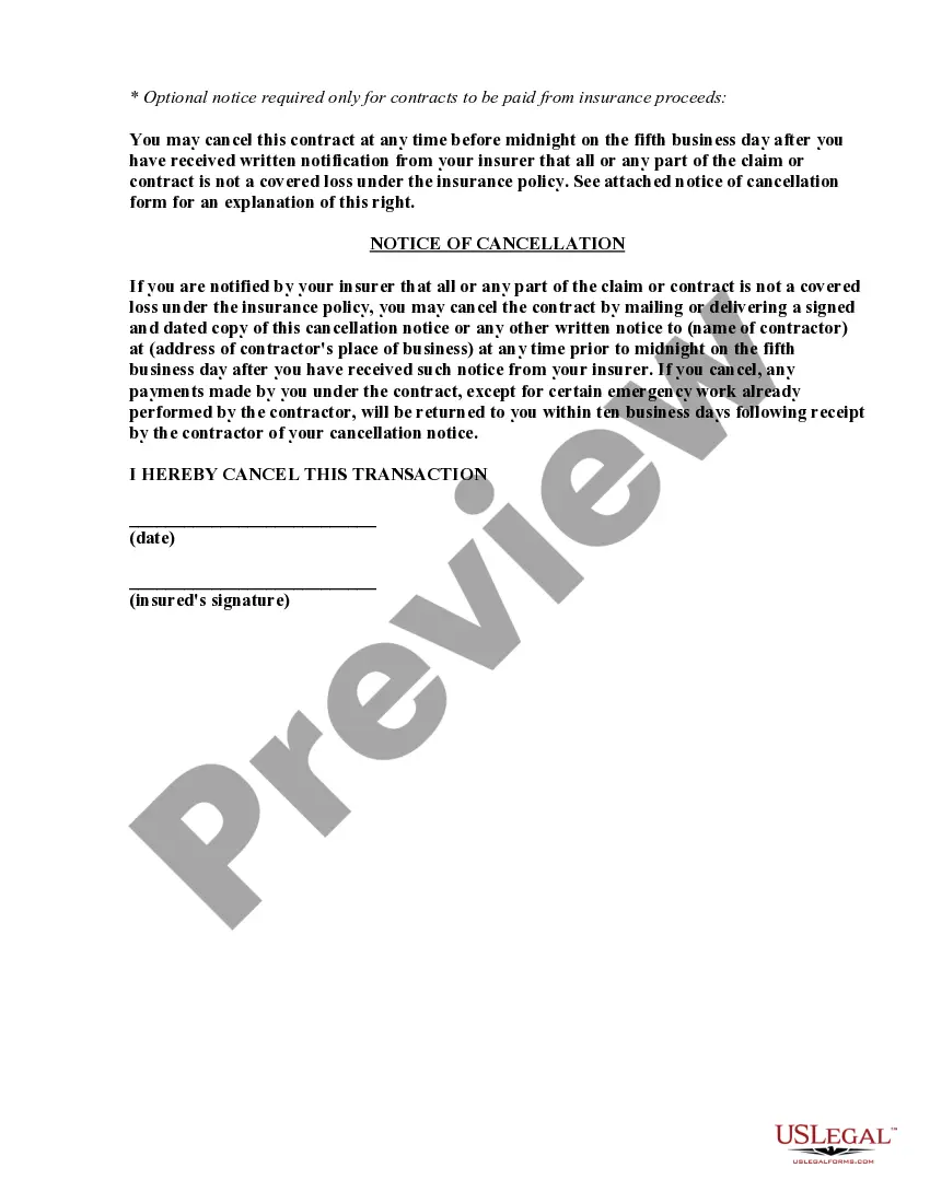 Get Insulation Contract for Contractor Preview Insulation Contract for Contractor