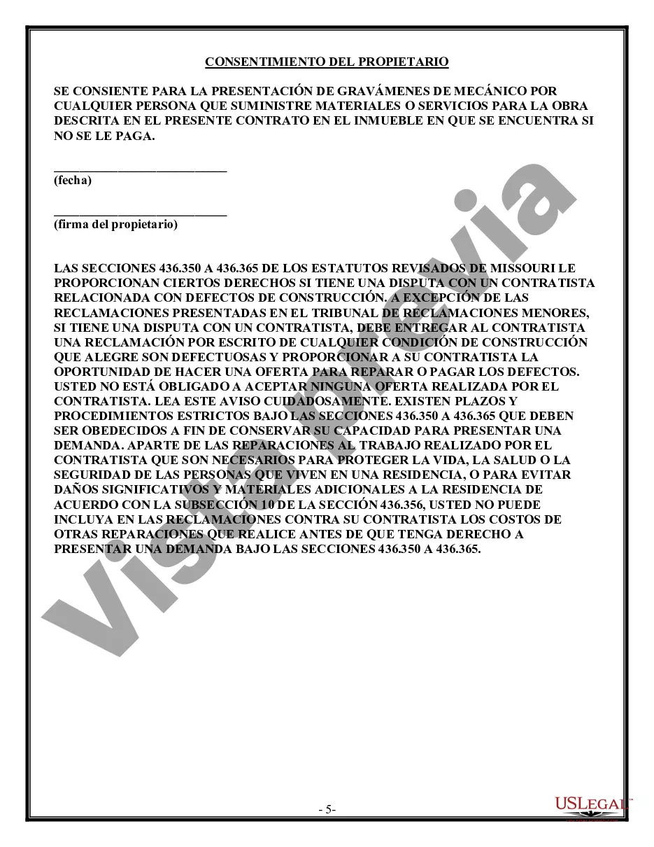 Preview Contrato de pavimentación para contratista