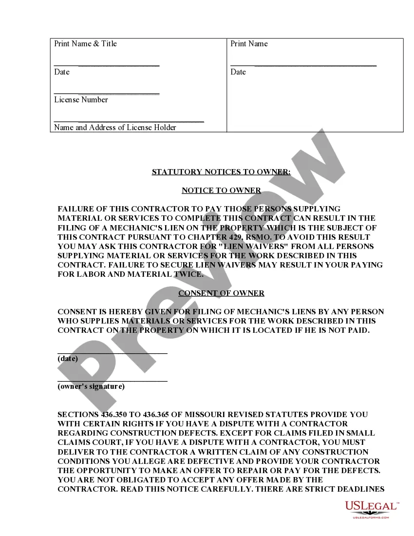 Get Foundation Contract for Contractor Preview Foundation Contract for Contractor