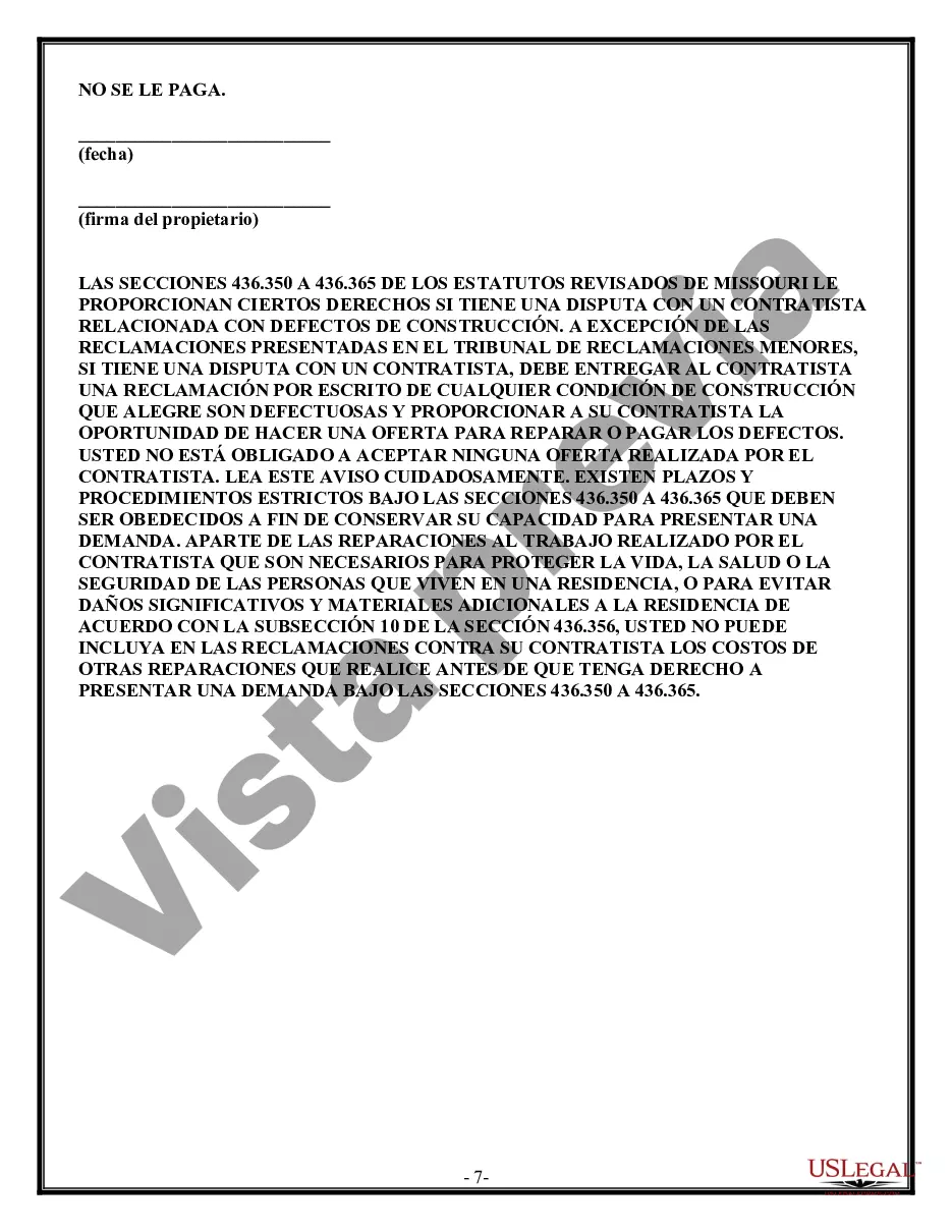 Preview Contrato de plomería para contratista