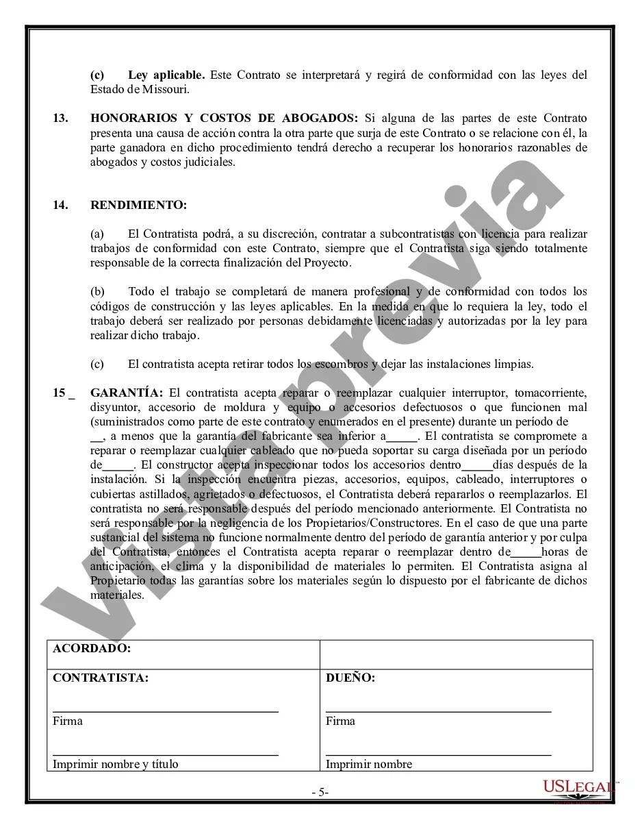 Preview Contrato Eléctrico para Contratista