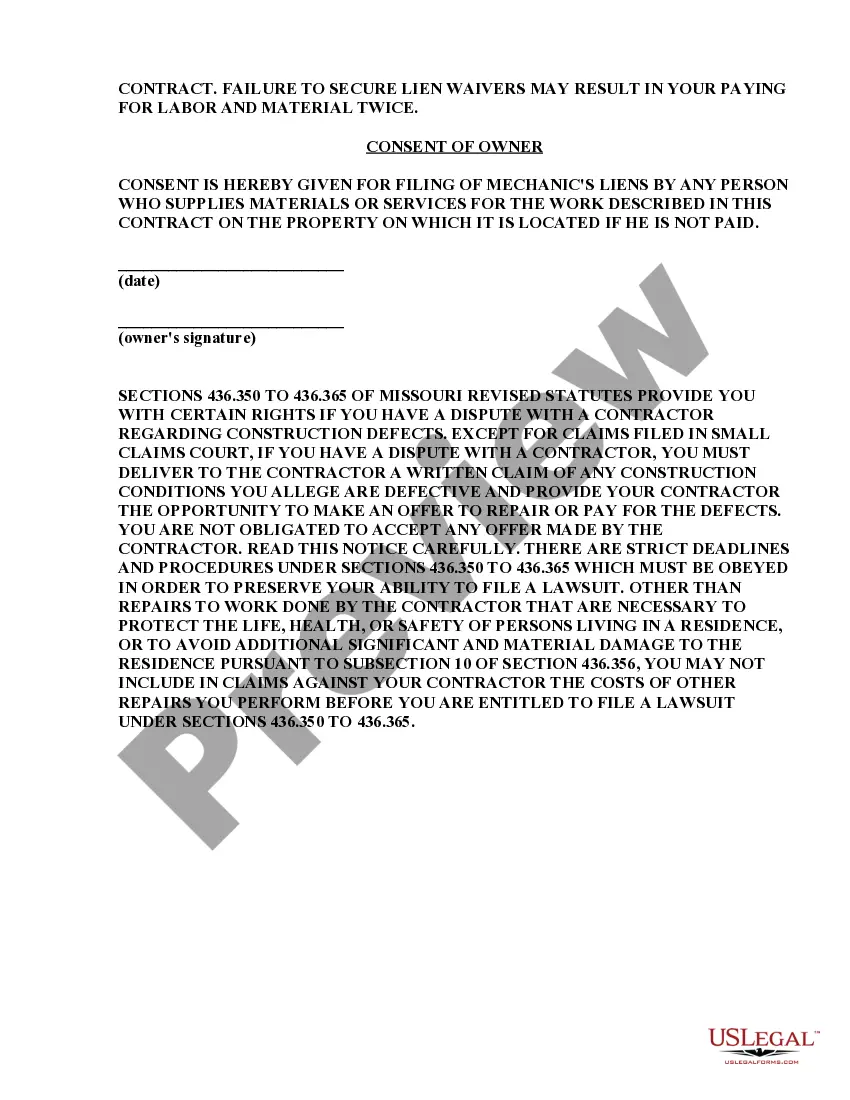 Preview Flooring Contract for Contractor