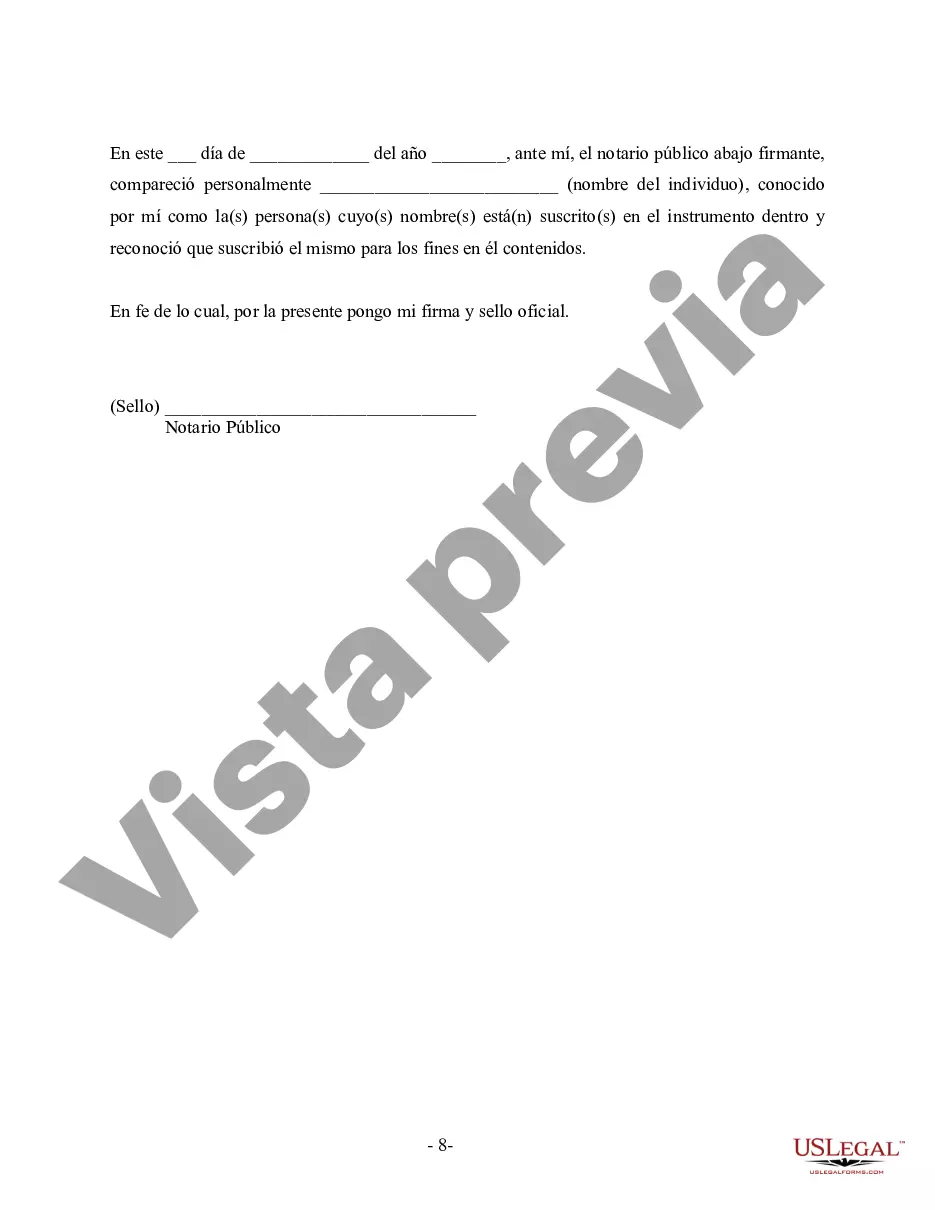 Preview Acuerdo prematrimonial prenupcial de Missouri con estados financieros