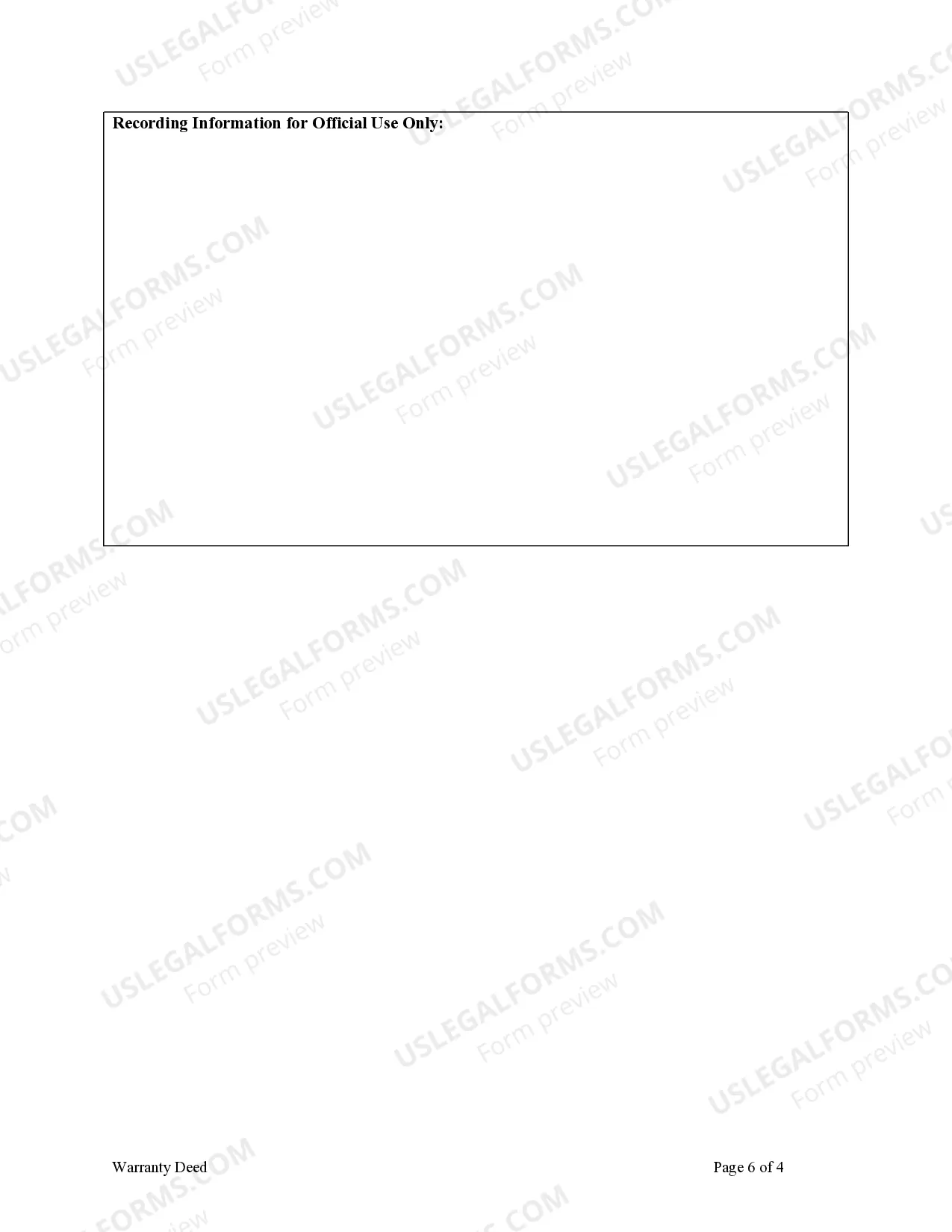 Preview Warranty Deed from Corporation to Individual