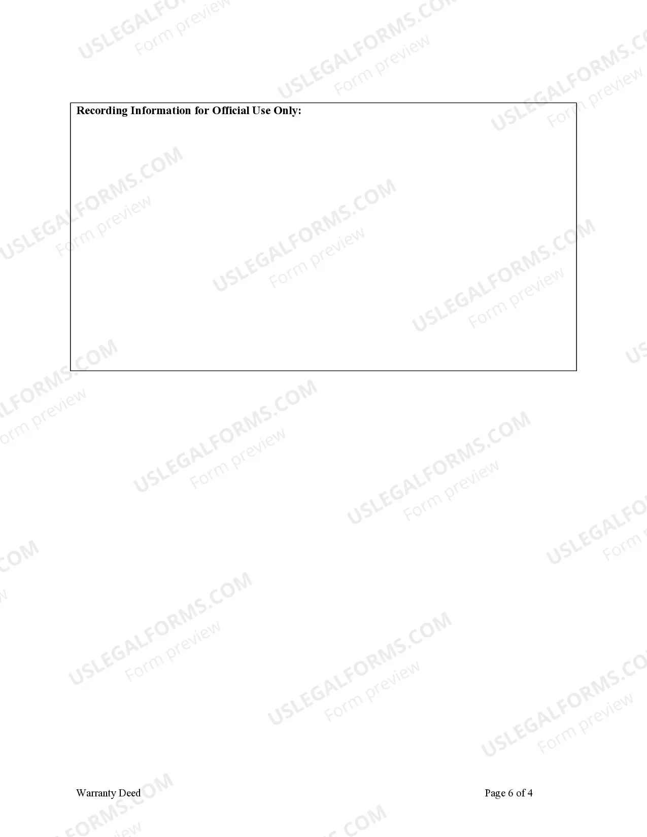 Preview Warranty Deed from Husband to Himself and Wife