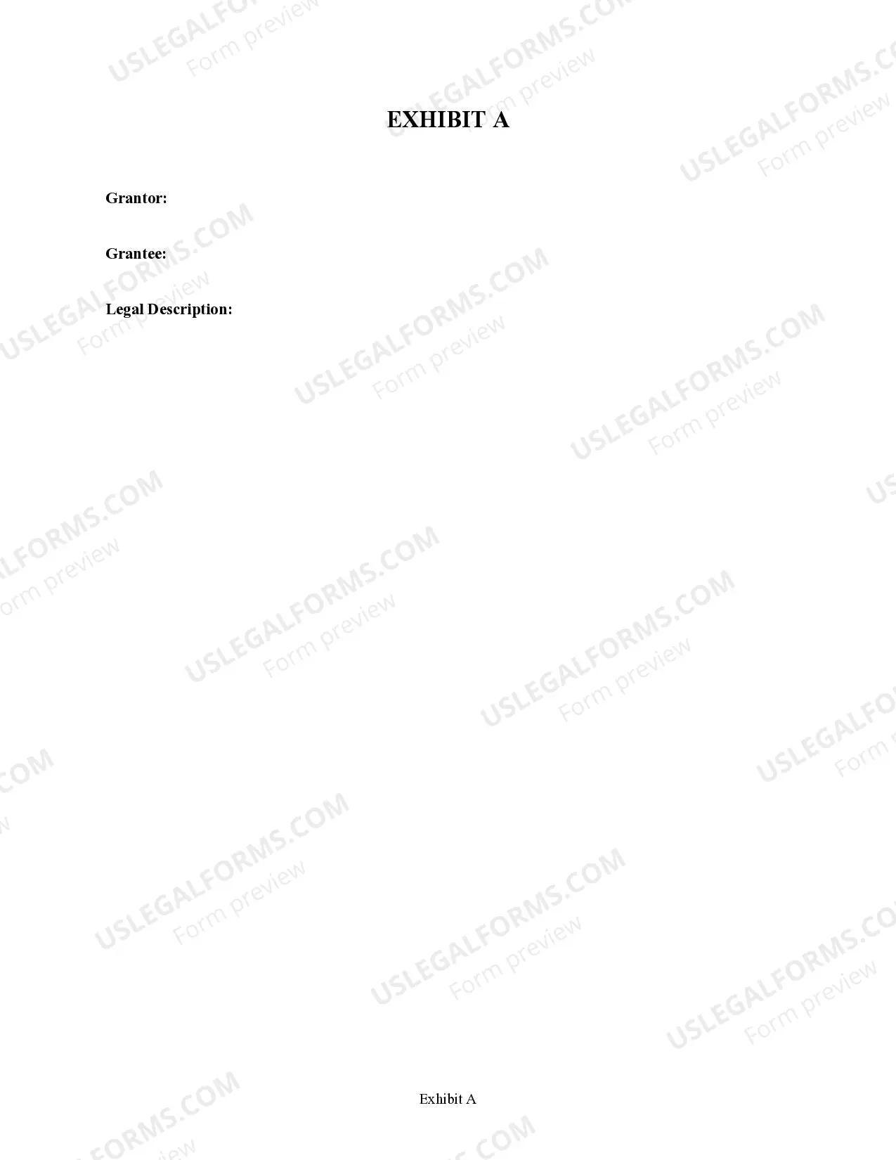 Preview Special Warranty Deed