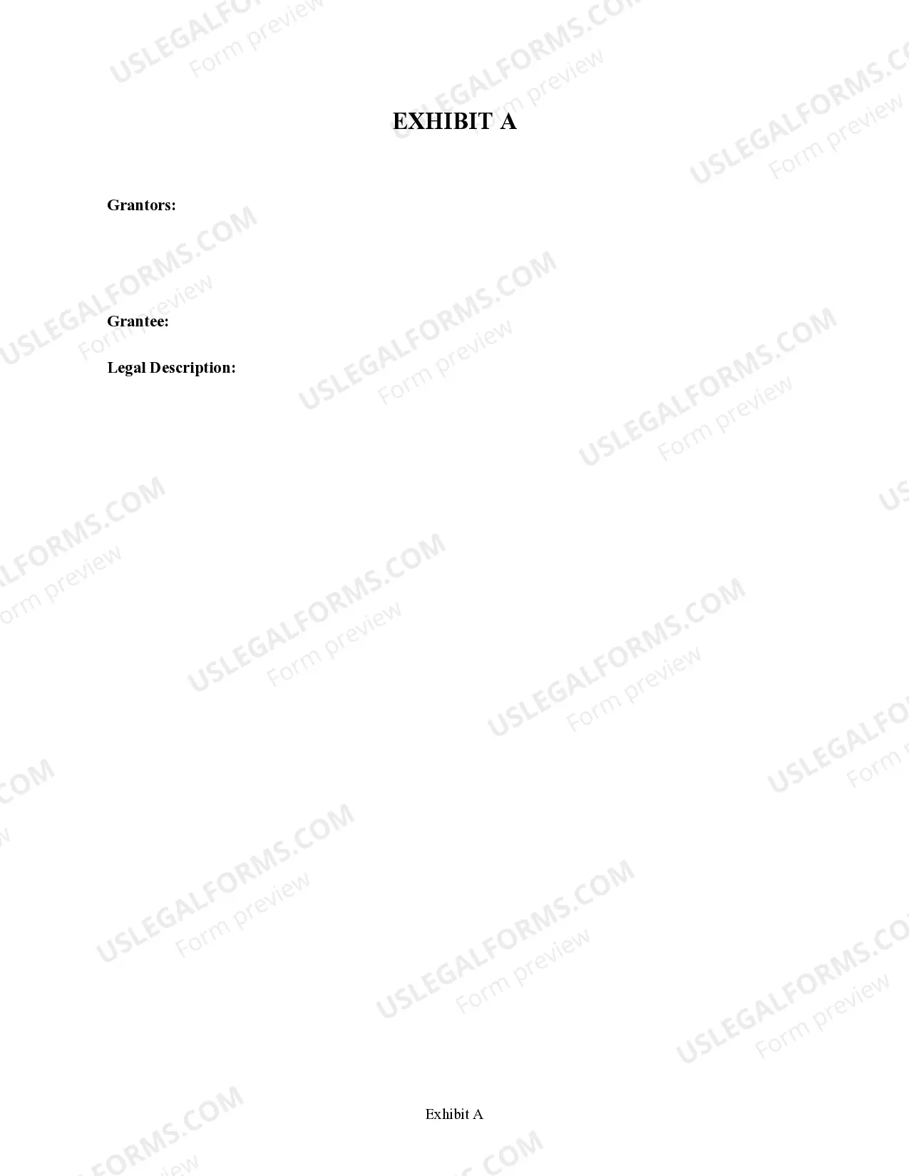 Preview Warranty Deed from Four Individuals to a Limited Liability Company (LLC)