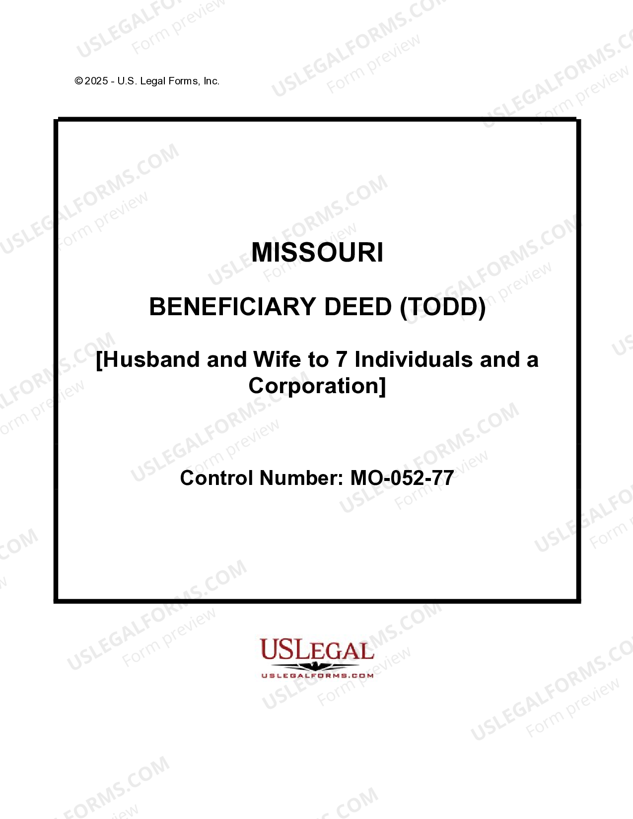 Transfer On Death Beneficiary Designation Affidavit Form US Legal Forms